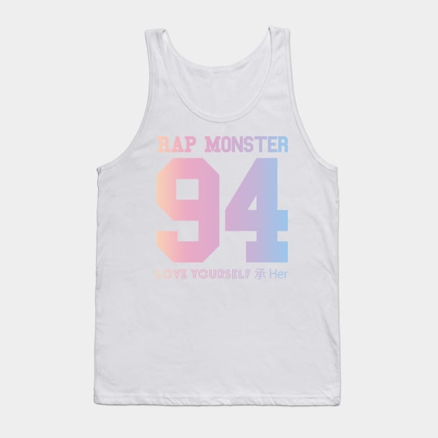 BTS (Bangtan Boys) LOVE YOURSELF 轉 'Her' RM 94 Jersey Tank Top by iKPOPSTORE